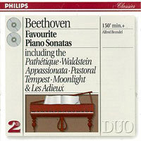 [중고] Alfred Brendel / Beethoven : Favourite Piano Sonatas (2CD/dp2734)