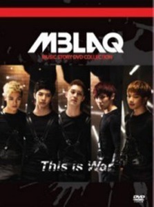 [DVD] 엠블랙 (M-Blaq) / 전쟁이야 Music Story DVD Collection (2DVD+50P PhotoBook/미개봉)