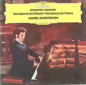 [중고] [LP] Daniel Barenboim / Brahms : Thema Mit Variationen d-moll o. Etc. (sel200191)