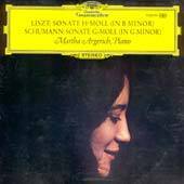 [중고] [LP] Martha Argerich / Liszt : Klaviersonate H-moll, Schumann: Klaviersonate G-moll Op.22 (sel200213)