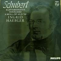 [중고] [LP] Ingrid Haebler / Schubert : Klaviersonaten B-Dur und a-moll-Haebler (sel100311)
