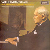 [중고] [LP] Wilhelm Backhaus / Schumann : Piano Concerto, Waldscenen (sdd201)