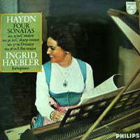 [중고] [LP] Ingrid Haebler / Haydn : Four Sonatas - No.35, 36, 37, 38 (sel100358)