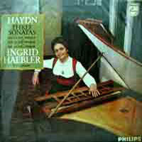 [중고] [LP] Ingrid Haebler / Haydn : Three Sonatas - No.20, 33, 39 (sel100337)