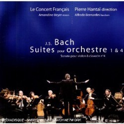 [중고] Pierre Hantai / Bach : Suite Pour Orchestre 1 &amp; 4 (수입/Digipack/mir017)