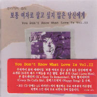 [중고] V.A. / Murakami Ryu&#039;s You Don&#039;t Know What Love Is Vol.II (무라카미 류의 보통 여자로 살고 싶지 않은 당신에게)