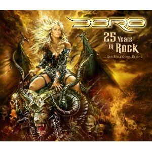 [DVD] Doro / 25 Years In Rock (2DVD+CD/수입/미개봉)
