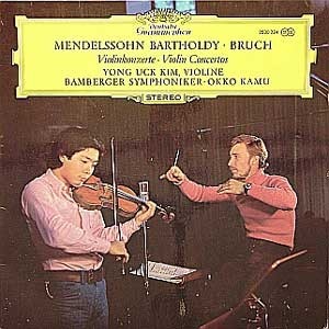 [중고] [LP] 김영욱(Yong Uck Kim), Okko Kamu / Mendelssohn, Bruch : Violin Concertos (수입/2530224)