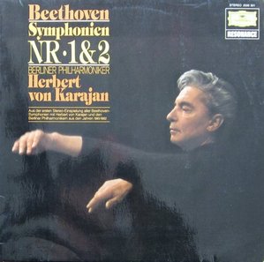 [중고] [LP] Herbert Von Karajan / Beethoven : Symphonien Nr. 1 &amp; 2 (수입/2535301)