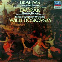 [중고] [LP] Willi Boskovsky / Brahms : Hungarian Dances, Dvorak : Slavonic Dances (selrd5568)