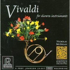 [중고] Nicholas Mcgegan / Vivaldi : Concertos (HDCD/수입/rr77cd)