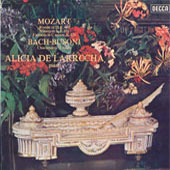 [중고] [LP] Alicia De Larrocha / Mozart : Sonata in D, K.485, Bach-Busoni : Chaconne (sel0378)