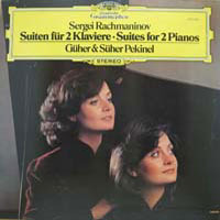 [중고] [LP] Guher &amp; Suher Pekinel / Rachmaninoff : Suiten Fur 2 Klaviere (Suites For 2 Pianos/selrg788)