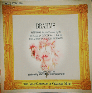 [중고] Stanislaw Skrowaczewski / Brahms: Symphony No.4 (일본수입/jvd1016)