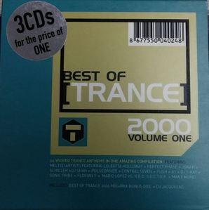 [중고] V.A. / Best Of Trance 2000 Volume One (수입/3CD/Digipack)