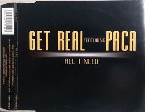 [중고] Get Real Featuring Paca / All I Need (수입/Single)