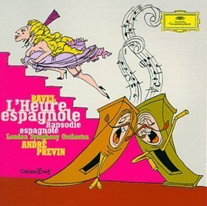 [중고] Andro Previn / Ravel : L&#039;Heure Espagnole, Rapsodie Espagnole (수입/4575902)