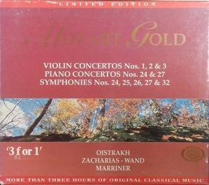 [중고] V.A. / Mozart Gold - Gold Edition 5 (3CD/ekcd0205)