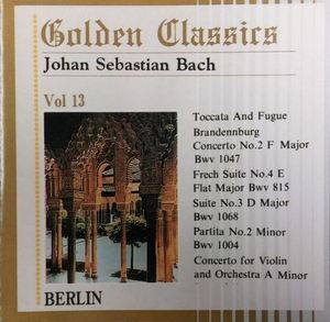[중고] V.A. / Golden Classics Vol.13 - Bach : Toccata And Fugue etc. (수입/art513)