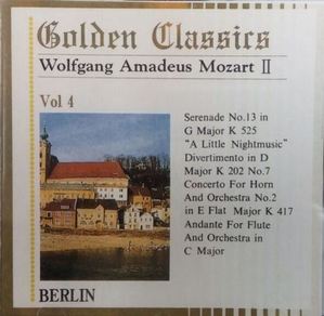 V.A. / Golden Classics Vol.4 - Mozart II : Serenade No.13 etc. (수입/미개봉/art504)