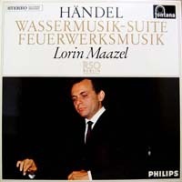 [중고] [LP] Lorin Maazel / Handel : Wassermusik-Suite, Feuerwerksmusilk (sel100022)