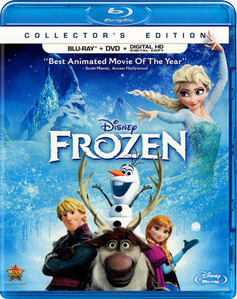 [Blu-Ray] Frozen (겨울 왕국/Blu-Ray+DVD/수입/미개봉)