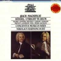 [중고] [LP] Nikolaus Harnoncourt / Bach : Magnificat/Handel: Utrecht Te Deum (stcr066)