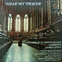 [중고] [LP] St. John&#039;s College Choir / Hear My Prayer (selrd513)