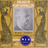 Wilhelm Furtwangler / Brahms Symphony No.3, Schubert Unvollendete (미개봉/홍보용/dg0739)