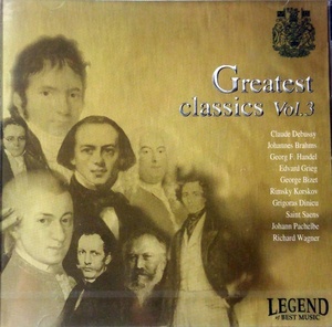 V.A. / Legend Of Best Music - Greatest Classics Vol.3 (미개봉)