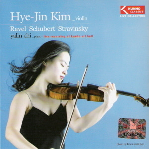 [중고] 김혜진 / Ravel, Schubert, Stravinsky (kc0007)