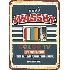 [중고] 와썹 (Wassup) / Color TV (3rd Mini Album/Digipack)