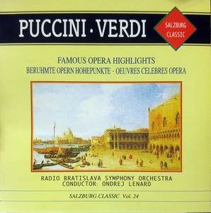 [중고] V.A. / Puccini, Verdi : Famous Opera Hightlights (수입)