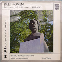 [중고] [LP] Bruno Walter / Beethoven : Symphony No.9 in D minor Choral (수입/gbl5620) - sr155