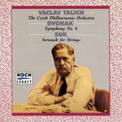 [중고] Vaclav Talich / Dvorak: Symphony No. 6; Josef Suk: Serenade for Strings (수입/370602h1)