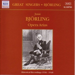 [중고] Nils Grevillus / Bjorling : Opera Arias (수입/8110701)