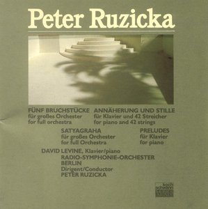 [중고] Peter Ruzicka / Five Fragments for Full Orchestra 1984-87 (수입/311082)