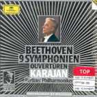[중고] Karajan / Beethoven 9 Symphonien Ouverturen (6CD Box/수입) - 439 200-2