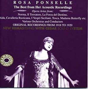 [중고] Rosa Ponselle / Best From Her Acoustic Recordings (수입/ab78576)