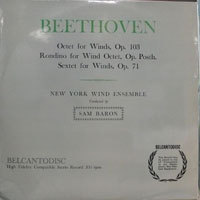 [중고] [LP] New York Wind Ensemble / Beethoven : Octet for Winds, Op.103, etc. (수입/ilp1001)