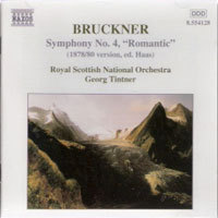 [중고] Georg Tintner / Bruckner : Symphony No.4, Romantic (수입/8554128)
