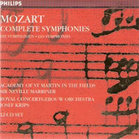 [중고] Neville Marriner , Josef Krips / Mozart : Complete Symphonies (12 Box Set/수입/4540852)