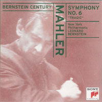 [중고] Leonard Bernstein / Mahler : Symphony No.6 Tragic (수입/smk60208)