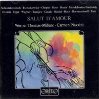 [중고] Werner Thomas-Mifune, Carmen Piazzini / Salut D&#039;Amour (수입/c443991a)