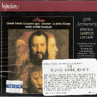 [중고] Marc-Andre Hamelin / Alkan : Grande Sonate, Le Festin D&#039;Esope (수입/cda20794)