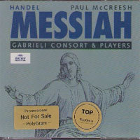 [중고] Paul Mccreesh / Handel : Messiah (2CD/홍보용/dg5310)