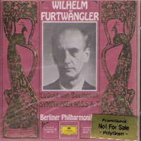 Wilhelm Furtwangler / Beethoven : Symphonien No5 &amp; 7 (미개봉/홍보용/dg0737)