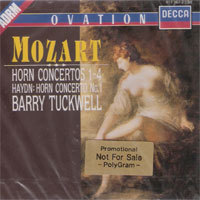 Barry Tuckwell / Mozart, Haydn : Horn Concertos (미개봉/홍보용/dd2118)