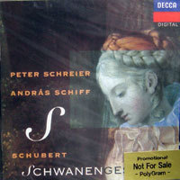 Andras Schiff, Peter Schreier / Schubert : Schwaneng Esang (미개봉/홍보용/dd0909)