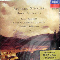 Barny Tuckwell, Ashkenazy / Strauss :  Horn Concertos (미개봉/홍보용/dd0938)